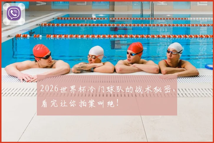2026世界杯冷门球队的战术秘密,看完让你拍案叫绝!